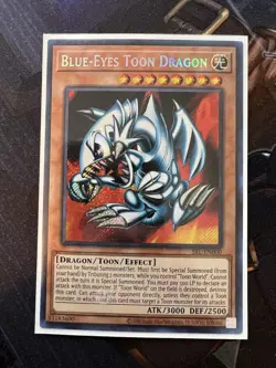 Yugioh! Blue-Eyes Toon Dragon SRL-EN000 25th Anniversary Edition Unlimited NM - Image 1