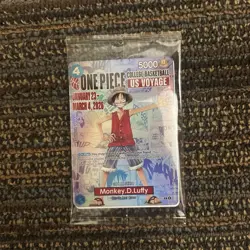 Monkey.D.Luffy (055) (College Basketball US Voyage) P-055 One Piece Promotion... - Image 1
