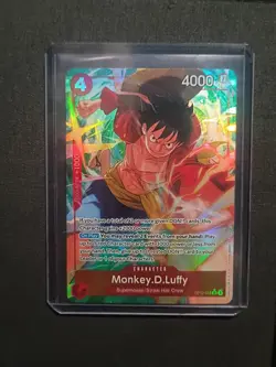 One Piece Legacy of the Master Monkey.D.Luffy SR Alt Art #OP12-015 English - Image 2