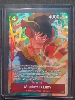 One Piece Legacy of the Master Monkey.D.Luffy SR Alt Art #OP12-015 English - Image 4