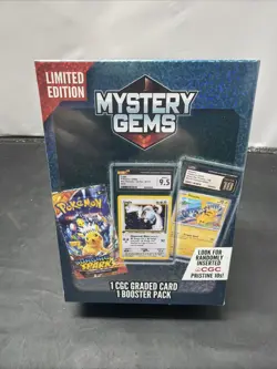 Pokemon TCG: Limited Edition Mystery Gems (1 Graded Card, 1 Booster Pack) - Image 2
