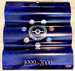 Pocket Monsters Pokemon Card Game 1999 - 2000 Calendar With Original Box - Image 1