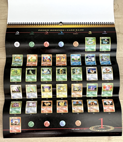 Pocket Monsters Pokemon Card Game 1999 - 2000 Calendar With Original Box - Image 3