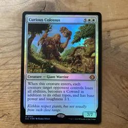 Curious Colossus | Foil | Lorwyn Eclipse | MTG - Image 1