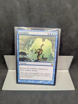 Inundate X1 LP Eventide MTG Magic the Gathering - Image 1