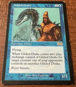 Gilded Drake - Urza's Saga (USG) - HP - Image 1