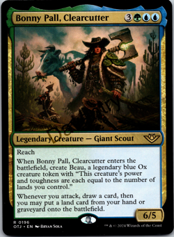 Bonny Pall, Clearcutter (0196) - MTG - Outlaws of Thunder Junction Regular - Image 1