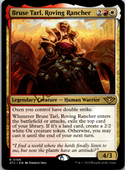 Bruse Tarl, Roving Rancher (0198) - MTG - Outlaws of Thunder Junction Regular - Image 1