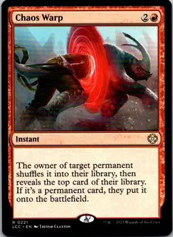 MTG - Chaos Warp (221) - LCC - Normal - Image 1