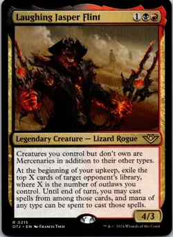 MTG - Laughing Jasper Flint (215) - OTJ - Normal - Image 1