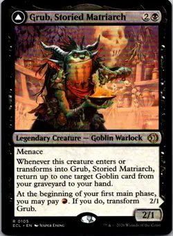 MTG - Grub, Storied Matriarch (105) - ECL - Normal - Image 1