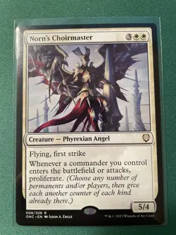 2023 - Norn's Choirmaster Commander: Phyrexia: All Will Be One Regular - Image 1