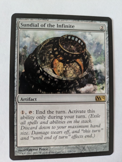 Sundial of the Infinite M12 MTG NM Free shipping with tracking - Image 1