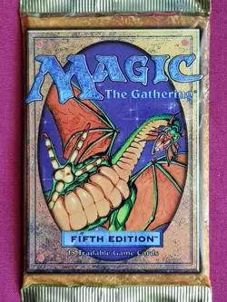 Magic The Gathering 5TH EDITION FIFTH New Sealed Booster Pack MTG - Image 2