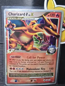 Charizard G LV.X DP45 Black Star Promo 2009 Holo Rare Pokemon Card TCG - Image 1