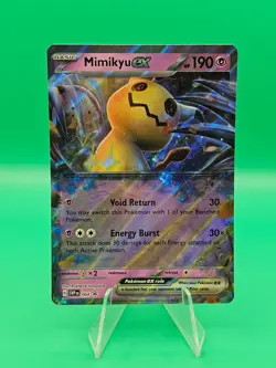 Mimikyu ex Pokemon TCG SV: Scarlet & Violet Black Star Promo Cards 004 M/NM - Image 1