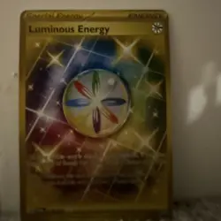 Pokemon Luminous Energy Special Energy Holo Card English Standard Size - Image 1