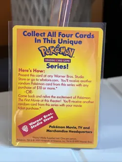 Catch Mew Promo Card | Pokemon The Movie - Image 2