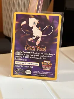 Catch Mew Promo Card | Pokemon The Movie - Image 3
