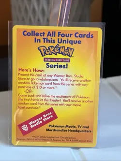 Catch Mew Promo Card | Pokemon The Movie - Image 4