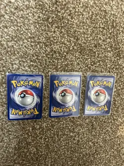 VINTAGE Pokemon Cards Base Set 1999 Trainer BUNDLE - Clefairy Doll + More - WOTC - Image 3