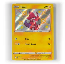 Pokemon - Toxel - SV041/SV122 - SWSH Shining Fates - Shiny Vault Card - Image 1