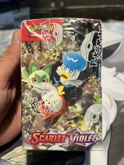 Pokemon Scarlet and Violet Base Set Half Booster Box- Sealed (18 Booster packs) - Image 4