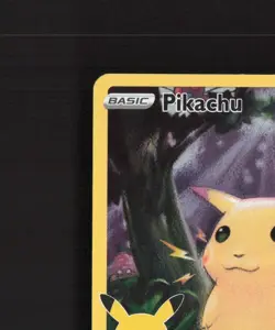 Pikachu 005/025 Celebrations Full Art Ultra Rare Holo Pokemon Card NM - Image 3