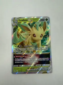 Leafeon VSTAR 014/159 Pokemon TCG Crown Zenith Ultra Rare Holo NM - Image 1