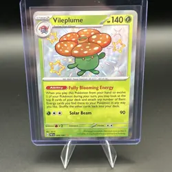 Pokemon TCG Vileplume Scarlet & Violet: Paldean Fates 094/091 Holo Shiny Rare - Image 1