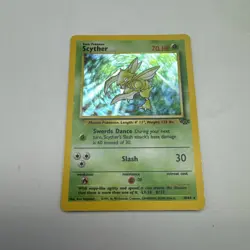 Scyther 10/64 Jungle Holo Pokemon 1999 Wizards LP - Image 1