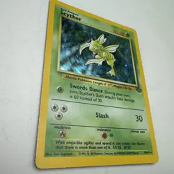 Scyther 10/64 Jungle Holo Pokemon 1999 Wizards LP - Image 2