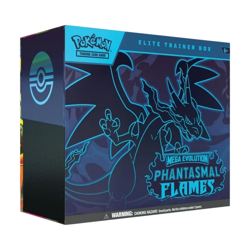 Pokemon Mega Evolution Phantasmal Flames Elite Trainer Box ETB Sealed - Image 1