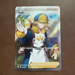 💥 Pokemon TCG Volo (Full Art) 151/159 Crown Zenith Holo Rare Trainer - Image 1