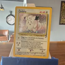The Pokemon Company Pokemon Clefairy Base Set 2 006/130 Holo Rare 40 HP 1999 TCG - Image 1