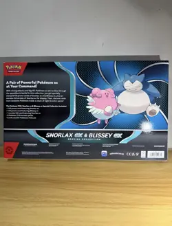 BRAND NEW SEALED Pokemon TCG: Snorlax Ex & Blissey Ex Special Collection 🔥 - Image 2