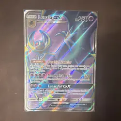 Pokemon TCG Lunala GX 141/149 SM Base Set Full Art Ultra Rare Holo 250HP - Image 1