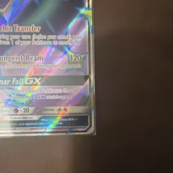 Pokemon TCG Lunala GX 141/149 SM Base Set Full Art Ultra Rare Holo 250HP - Image 2