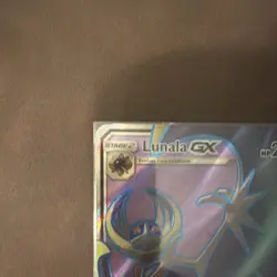 Pokemon TCG Lunala GX 141/149 SM Base Set Full Art Ultra Rare Holo 250HP - Image 4
