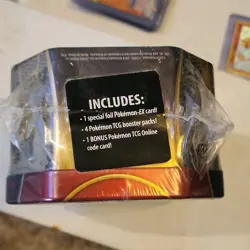 Pokemon EX Power Trio Tin Charizard-EX Foil Booster Packs Sealed - Image 4