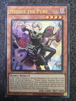 Yugioh Medius the Pure DUAD-EN008 Ultra Rare 1st Edition NM - Image 1