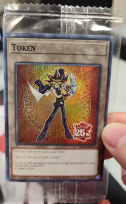 2020 YuGiOh Yami Yugi Token Sealed TKN5-EN011 B - Image 1