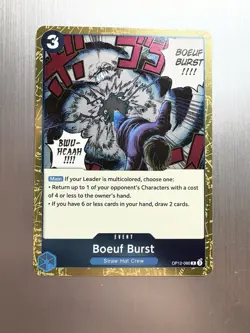Boeuf Burst / Straw Hat Crew - OP12-060 - One Piece TCG: LOTM - Rare - FOIL - Image 1