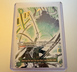 One Piece Dead Man's Game Alt Art Demon Ashura OP12-037 Rare Green TCG English - Image 1