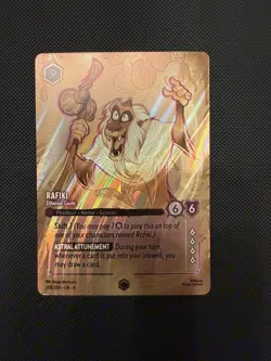 Disney Lorcana - Azurite Sea - Rafiki Ethereal Guide (Enchanted) 208/204 - NM - Image 1