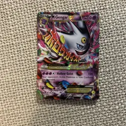 Pokemon Mega Gengar EX Holo TCG Card 210 HP Psychic EX English Standard 2016 - Image 1