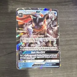Pokemon Greninja GX SM197 Promo Holo Sm Set 230 HP TCG Card English - Image 1