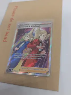 Sordward & Shielbert TG28/TG30 Silver Tempest Trainer Gallery Pokemon Card - Image 2