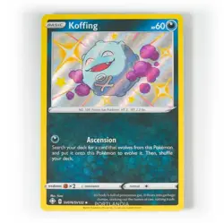 Pokemon - Koffing - SV076/SV122 - SWSH Shining Fates - Shiny Vault Card - Image 1