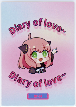 ❤KEQING - Goddess Story Waifu Card DIARY OF LOVE Waifu Doujin HP-04 Anime Card - Image 2
